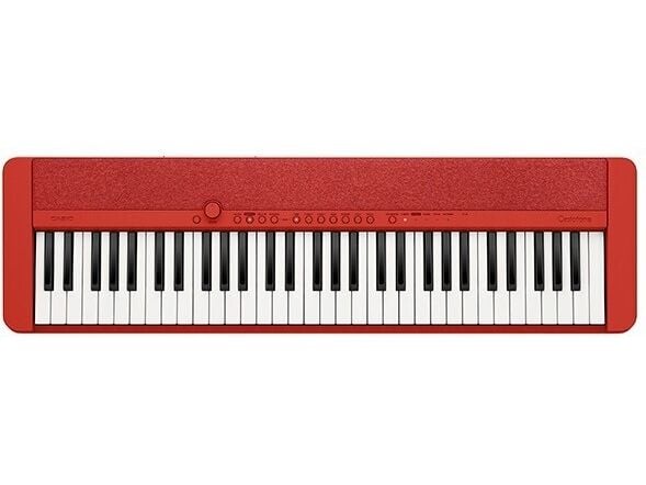 Casio CT-S1, Digital synthesizer, Rød, AC, Batteri, AA, 4,5 kg