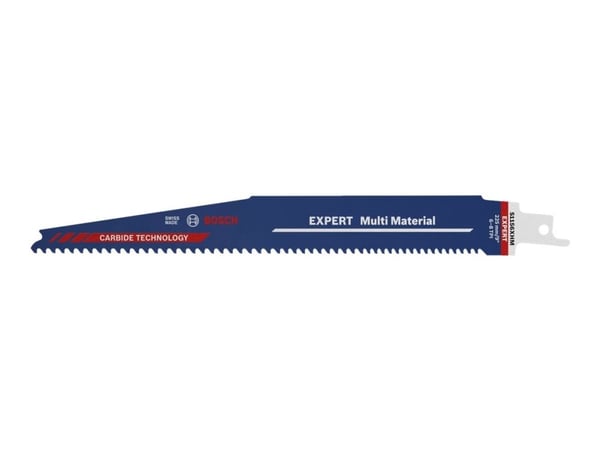 Bosch Expert Multi Material S 1156 XHM - Sagblad - for plast, støpejern, glass fiber reinforced plastic, carbon fiber reinforced plastic, construct...