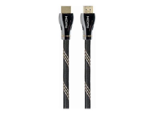Gembird - Ultra High Speed - HDMI-kabel med Ethernet - HDMI hann til HDMI hann - 3 m - 8K-støtte
