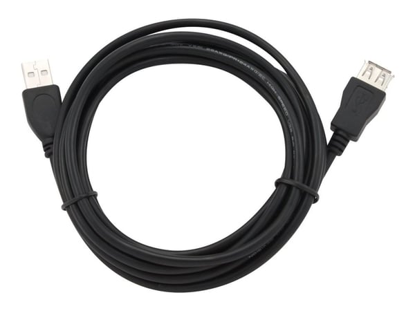 Gembird Professional series - USB-forlengelseskabel - USB (hunn) til USB (hann) - USB 2.0 - 3 m - formstøpt - svart