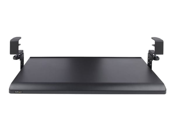 StarTech.com KEYBOARD-TRAY-CLAMP1, Musta, 12 kg, 32 mm, 700 x 310 mm, 830 mm, 340 mm