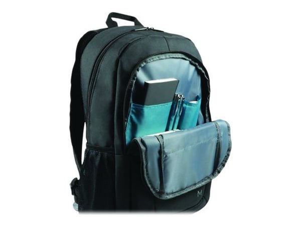 Mobilis THE ONE Recycled - Notebookryggsekk - blå glidelås - 30 % resirkulert - 14" - 15.6"