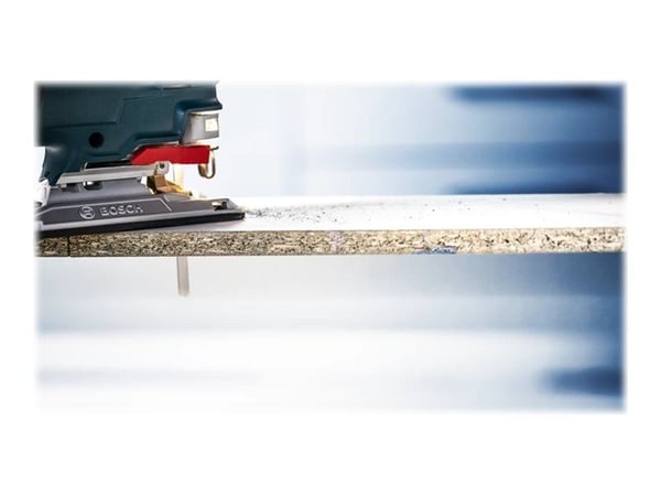 Bosch Expert Hardwood 2-side clean T308 BF - Stikksagblad - for løvtre, abrasive wooden materials, laminated plastic panel, multiplex panels - 100 ...