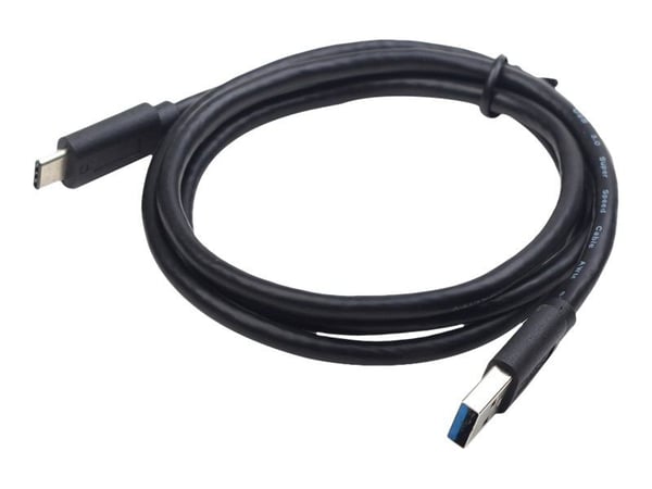 Cablexpert CCP-USB3-AMCM-1M - USB-kaapeli - USB-C (uros) - USB Type A (uros) - USB 3.1 - 1 m - muotoiltu - musta