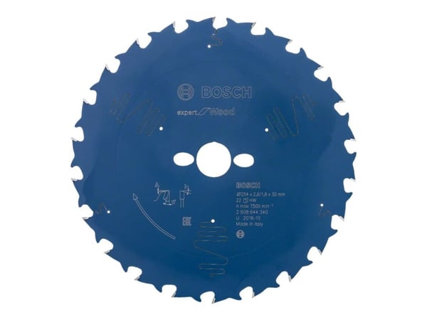Bosch RUNDSAVKLINGE 254X2,4X30MM 22T EXP TRE