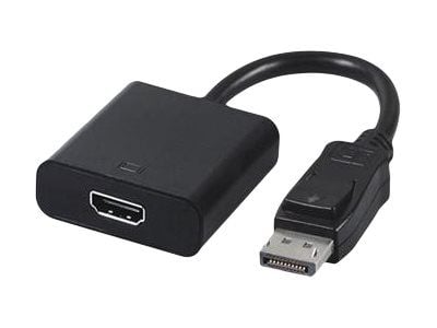Cablexpert - Video adapter - DisplayPort hann til HDMI hunn - 10 cm - svart