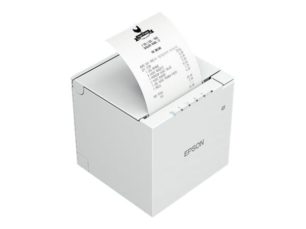 Epson TM m30III - Kvitteringsskriver - termolinje - Rull (7,95 cm) - 203 x 203 dpi - inntil 300 mm/sek - USB 2.0, LAN, USB 2.0 vert - kutter
