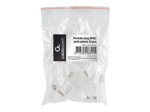 Cablexpert - Verkkoliitin - RJ-45 (uros) (10 kpl)