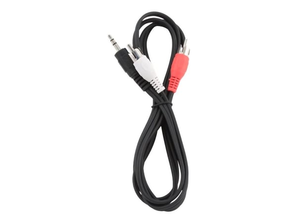 Gembird CCA-458 - Lydkabel - RCA x 2 hann til mini-phone stereo 3.5 mm hann - 2.5 m