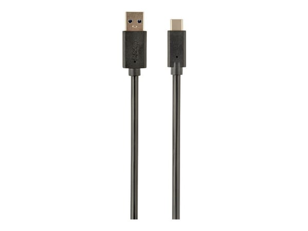 Cablexpert - USB-kaapeli - USB-C (uros) - USB Type A (uros) - USB 3.1 - 3 A - 3 m - muotoiltu - musta