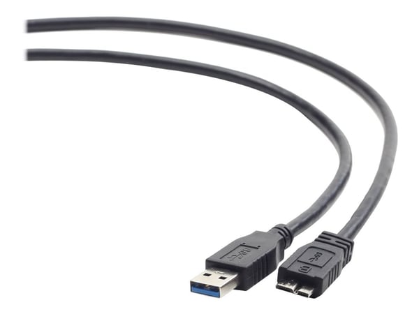 Cablexpert CCP-mUSB3-AMBM-0.5M - USB-kabel - Micro-USB Type B (hann) til USB-type A (hann) - USB 3.0 - 50 cm - formstøpt