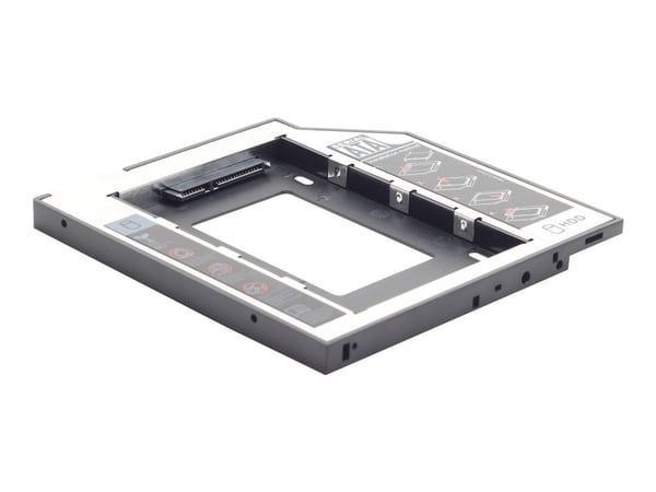 Gembird MF-95-01 - Uttagbar harddiskramme - fra 5,25" Slim Line til 2,5"