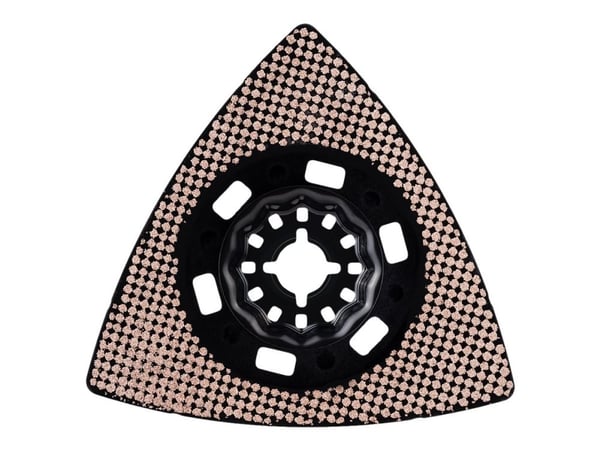 Bosch Expert AVZ 90 RT10 - Sanding plate - for tre, bløtt tre, løvtre - delta - grovkorn: 100 - 90 mm x 85 mm