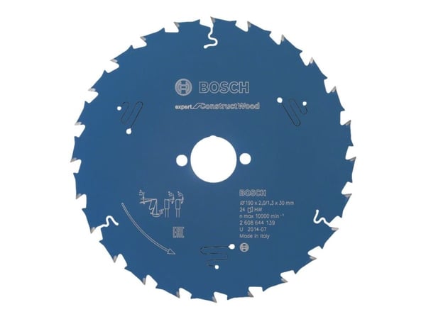 Bosch ROUND SAVKL 190X30X2MM 24T EXP CONSTRUCTWO
