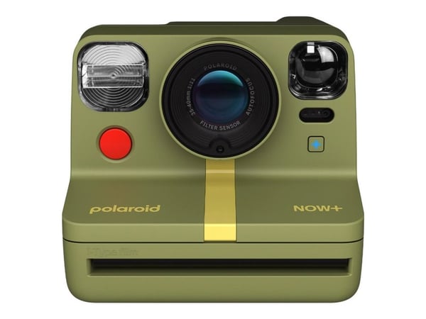 Polaroid Now+ Generation 2 - Øyeblikkskamera - linse: 94.96 mm - 102.35 mm - 600-type / i-Type skoggrønn