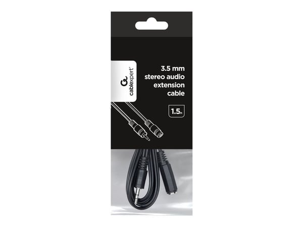 Gembird CCA-423 - Forlængerkabel til audio - stereo mini-jackstik hun til stereo mini-jackstik han - 1.5 m