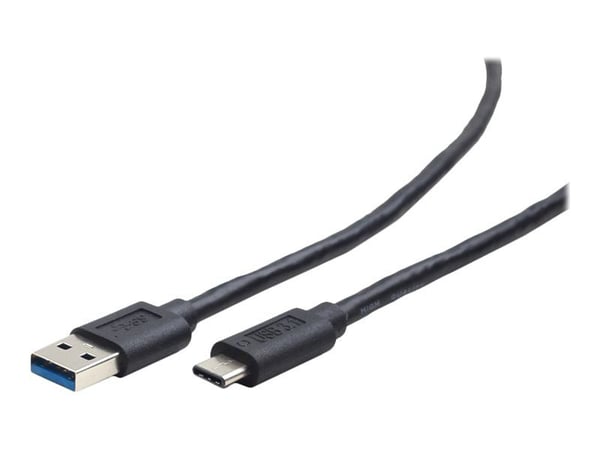 Cablexpert - USB-kaapeli - USB-C (uros) - USB Type A (uros) - USB 3.1 - 3 A - 3 m - muotoiltu - musta