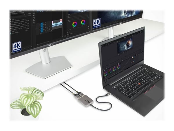 StarTech.com MST14CD122DP, USB Type-C, DisplayPort-lähtö, 4096 x 2160 pikseliä