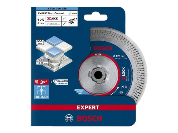 Bosch DIAMANTSKÆRESKIVE XL HARDCERAMIC 125MM