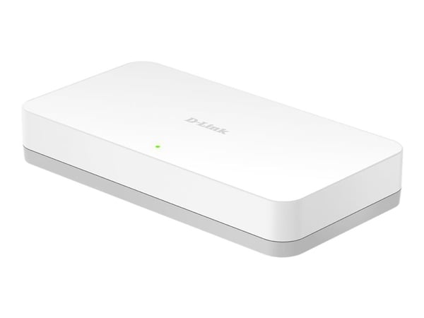 D-Link GO-SW-8GE - Switch - ohanterad - 8 x 10/100/1000 - skrivbordsmodell