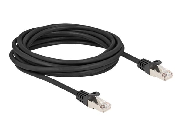 Delock - Nettverkskabel - RJ-50 (hann) til RJ-50 (hann) - 5 m - S/FTP - uten hindringer - svart