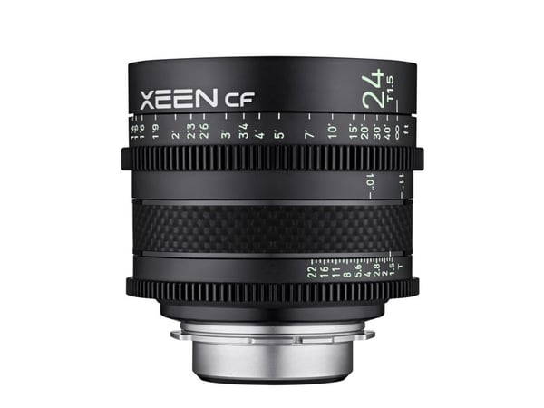 Samyang CFX24-C, Kino, Canon EF