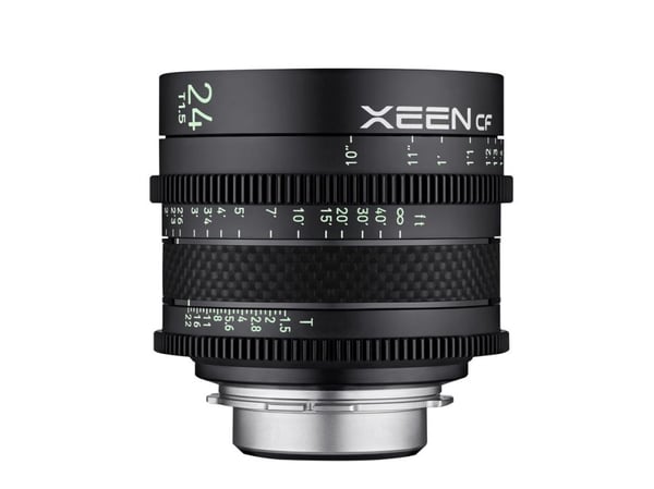 Samyang CFX24-C, Kino, Canon EF