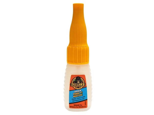 Gorilla Sports Gorilla Super Lim / Glue - Brush & Nozzle - 12 g.