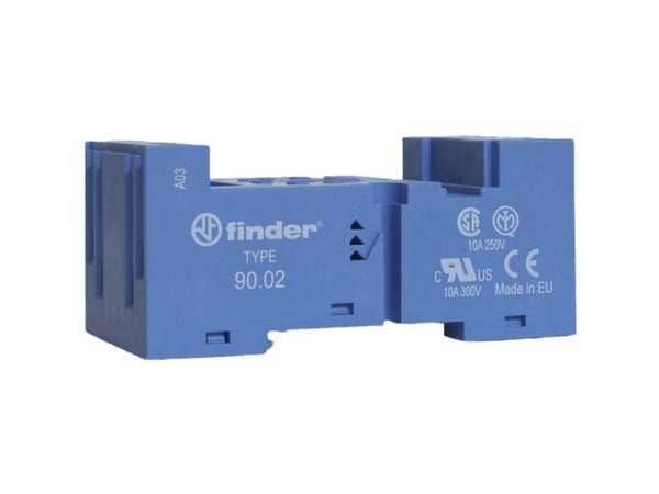 Finder relä sockel 1 st. Serie 60 (90.02)
