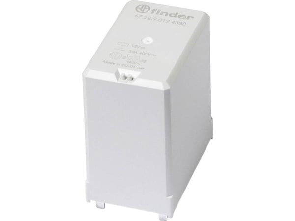 Finder 67.22.9.012.4300 Tulostusrele 12 V/DC 50 A 2 x rajakytkin 1 kpl 1 kpl