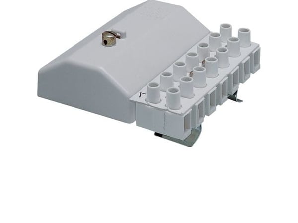 Hager K54K, Kabel ende muffe, Lige, Hunstik, Grå, Plast, 35 A