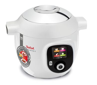 Tefal CY851130, 6 L, Krom, Hvid
