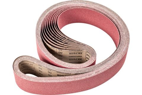 PFERD 45005724, Slipebelte, 2000 mm, 75 mm, 10 stykker