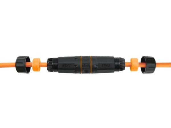 Equip 221162, RJ-45, RJ-45, Musta, Oranssi