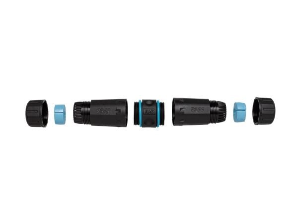 Equip 221172, RJ-45, RJ-45, Musta, Sininen
