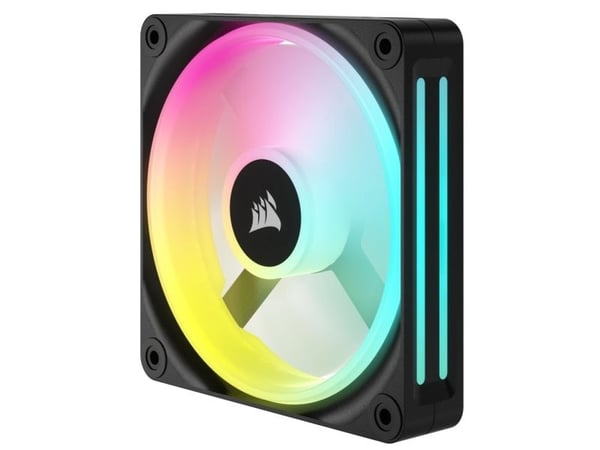 CORSAIR iCUE LINK QX120 RGB - Innsats med vifte - med temperatursensor - 120 mm - svart