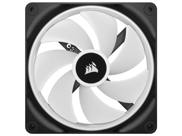 CORSAIR iCUE LINK QX140 RGB - Lådfläkt - med temperatursensor - 140 mm - svart (paket om 2)