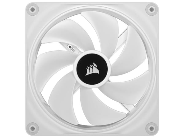 CORSAIR iCUE LINK QX140 RGB - Kabinettvifte - med temperatursensor - 140 mm - hvit (en pakke 2)