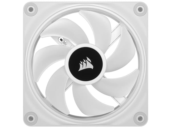 CORSAIR iCUE LINK QX120 RGB - Kabinettvifte - med temperatursensor - 120 mm - hvit (en pakke 3)