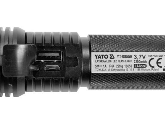 YATO BATTERILYKKE 10W 900LM IP64