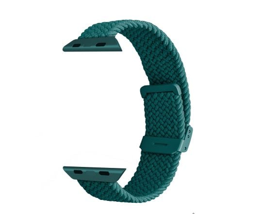 PURO PUAW40LOOPDKGRN, Kellon hihna, Apple, Nailon, 76 mm, 13 mm, 200 mm