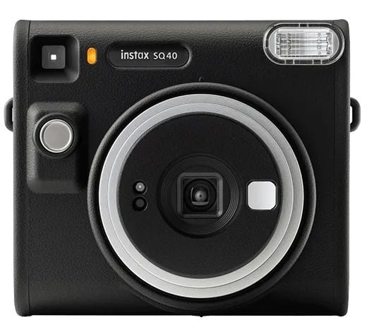 Fujifilm Instax SQUARE SQ40 - Øyeblikkskamera - linse: 65.75 mm - instax SQUARE svart