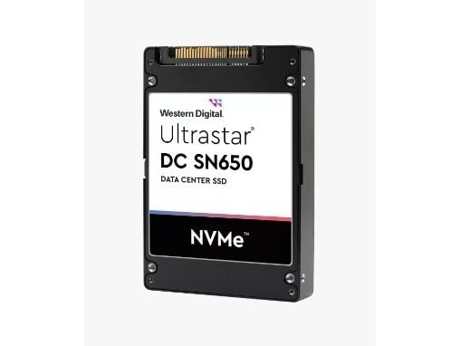 WD Ultrastar DC SN650 WUS5EA1A1ESP5E3 - SSD - 15.36 TB - intern - 2.5" - U.3 PCIe 4.0 (NVMe)