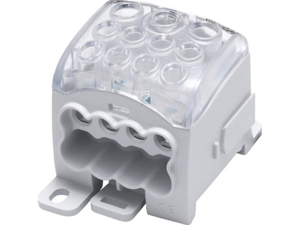 Simet kopplingsblock - universal Al/Cu SUB 270 (82070) SIMBLOCK grå 81655002