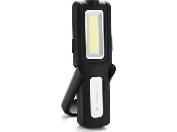 Verkstedlommelykt Superfire G12, 566lm, USB