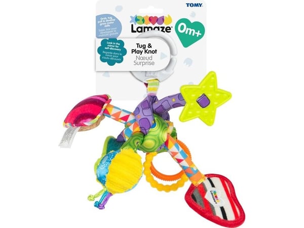 Lamaze Tug play knot, Pojke/flicka, Plysch, Multifärg