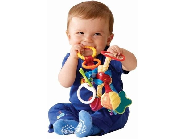 Lamaze Tug play knot, Pojke/flicka, Plysch, Multifärg