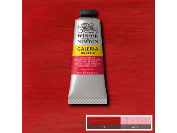 Winsor & Newton PR112, 60 ml, Rød, Satin, Rør