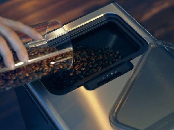 WMF Perfection 840L, Espressomaskin, 2 l, Kaffe bønner, Malt kaffe, Innebygd kaffekvern, Svart, Rustfritt stål