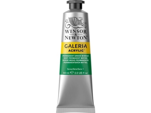 Winsor & Newton PG7 • PW6 • PY3, 60 ml, Grønn, Satin, Rør